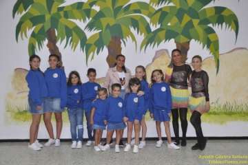 Lección escolar en el pregón de San Roque (Foto TF)